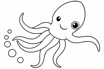 octopus cartoon character