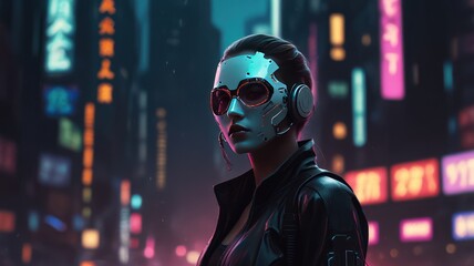 Cyberpunk Cityscape