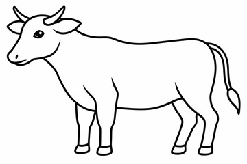 illustration of a cow