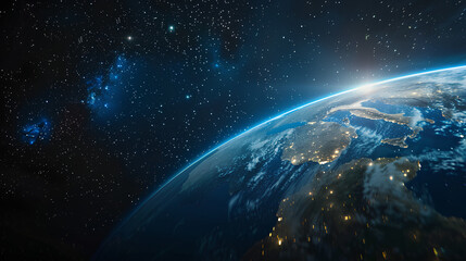 Fototapeta premium the beauty of planets in space