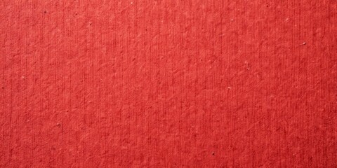 Fototapeta premium Vintage scarlet cardboard background texture macro shot, old, bright red, color, paper, structure, craft, vintage