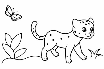 illustration of a cat