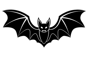 halloween bat with bats