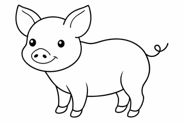 cartoon pig