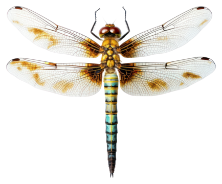 PNG Dragonfly animal insect white background.
