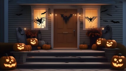Obraz premium Halloween decorations