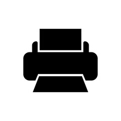 Printing company logo design with ink drop symbol on cyan, magenta, yellow, and color.