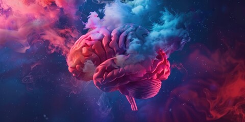 Mystical Mindscape in Space