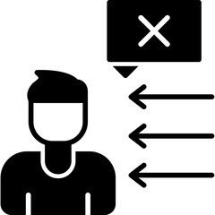 Inhibitory Signal Icon