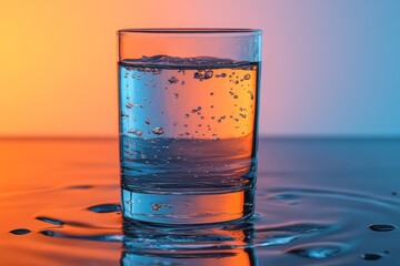 Glass of Water on Ripples