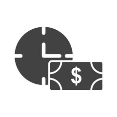 Business Administration Glyph Icon