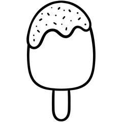 cartoon ice cream