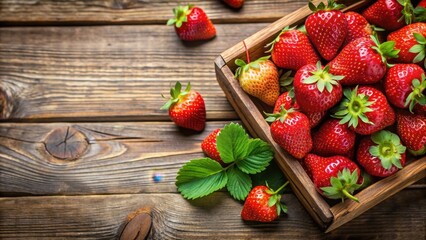 Fresh organic strawberries , fruit, red, healthy, natural, vegan, delicious, farm, ripe, summer, vitamins, sustainable