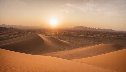 Beautiful desert sunrise view near Tabuk,Saudi Arabia
