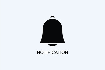 Notification Vector Icon Or Logo Illustration