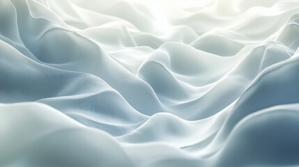 Fototapeta premium Soft Fluid Waves Abstract Landscape Nature Textures Light and Airy