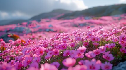 Obraz premium field of flowers