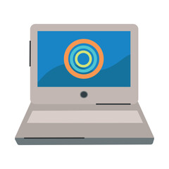 Netbook icon clipart avatar logtotype isolated illustration