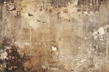 A grunge wall texture in muted brown, featuring scratches, stains, and heavily worn edges, creating an industrial vibe.