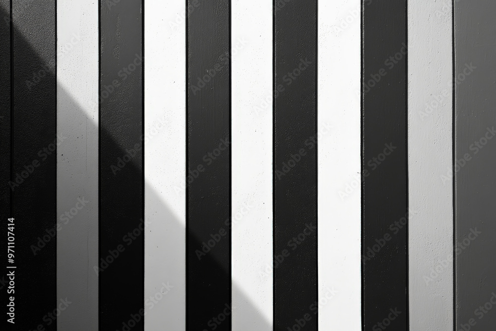 Wall mural a modern background with thin vertical stripes in monochrome shades of black, white, and grey. the s