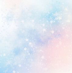 Fototapeta premium PNG Dreamy pastel starry background