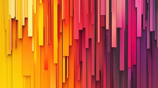 A colorful, abstract painting with many different colors and shapes. The painting is full of energy and movement, with the colors blending and overlapping in a dynamic way - Powered by Adobe