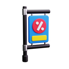billboard 3d render icons