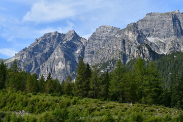 Obraz premium Schöne Landschaft im Stubaital in Tirol
