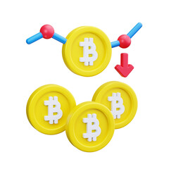 decrease 3d render icons