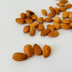 Almond Nut Scattered as Fiber and Fat Product
