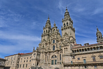 Fototapeta premium Santiago de Compostela, Galizia, la cattedrale - Spagna