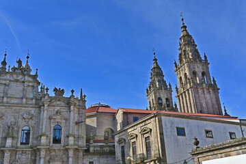 Fototapeta premium Santiago de Compostela, Galizia, la cattedrale - Spagna