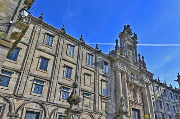 Santiago de Compostela, Galizia, la cattedrale - Spagna