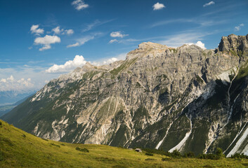 Obraz premium Landschaft im Stubaital, Österreich