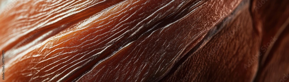 Poster close-up of textured fabric showcasing intricate lines and patterns, emphasizing rich color and deta