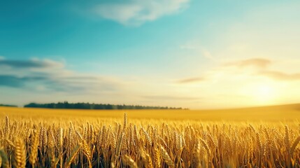 A farm with crops thriving due to advanced weather forecasting technology