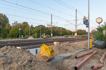 Sanierung eines Bahnhofes