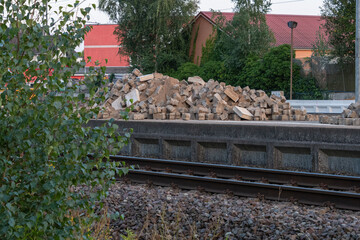Sanierung eines Bahnhofs