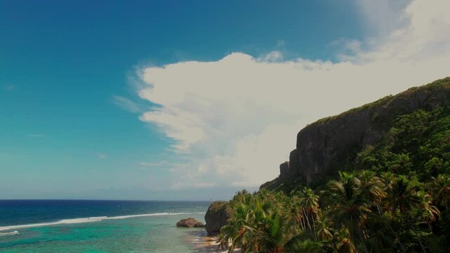 Playa fronton samana republica dominicana