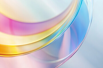 Abstract rainbow background design, 3d rendering