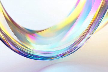 Abstract rainbow background design, 3d rendering
