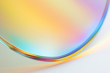 Abstract rainbow background design, 3d rendering