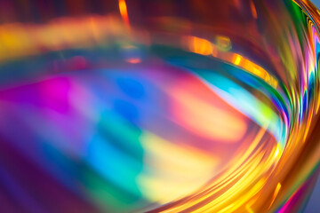 Obraz premium Abstract rainbow background design, 3d rendering
