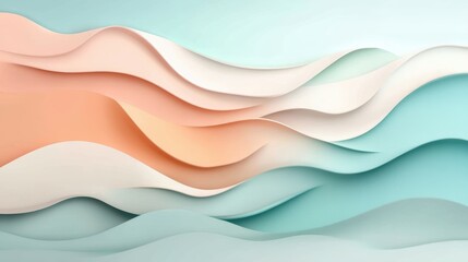 An abstract illustration of soft, swirling colors, evoking a feeling of calm and tranquility, with subtle textures and muted tones.