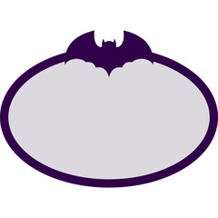 Halloween Bat Textbox