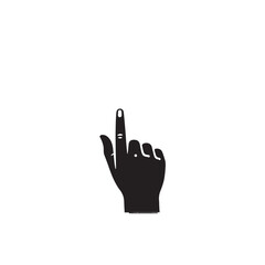 Obraz premium Hand holding a phone vector silhouette. Hand with mobile silhouette.