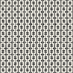 Monochrome Grain Checked Stripe Pattern