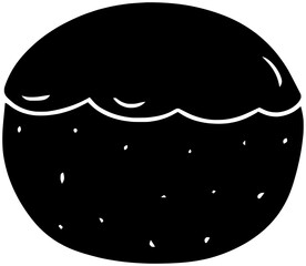 octopus illustration takoyaki silhouette snack logo japanese icon cuisine outline japan ball food meal dish traditional tasty asian cooking shape to vector graphic background