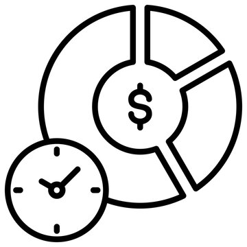 recommend clip art: Liabilities Outline Icon