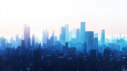 Fototapeta premium City Skyline.